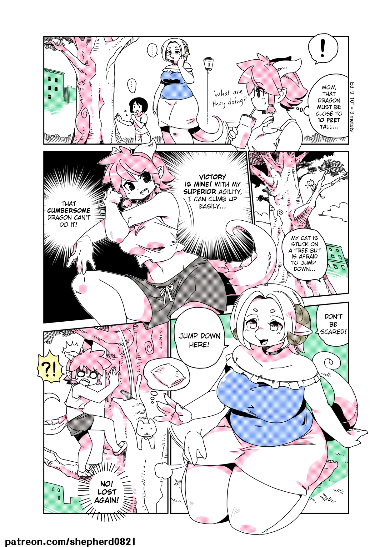 Cross-scale - Shepherd0821, Comics, The Dragon, Monster girl