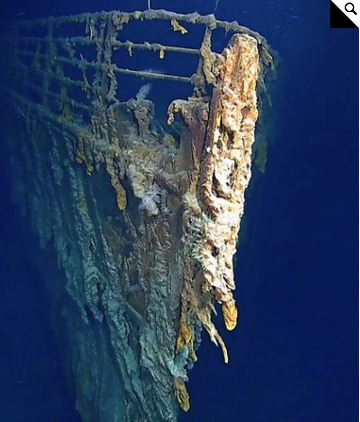 Titanic, the first underwater shooting after a 14-year pause - Titanic, , Video, Past