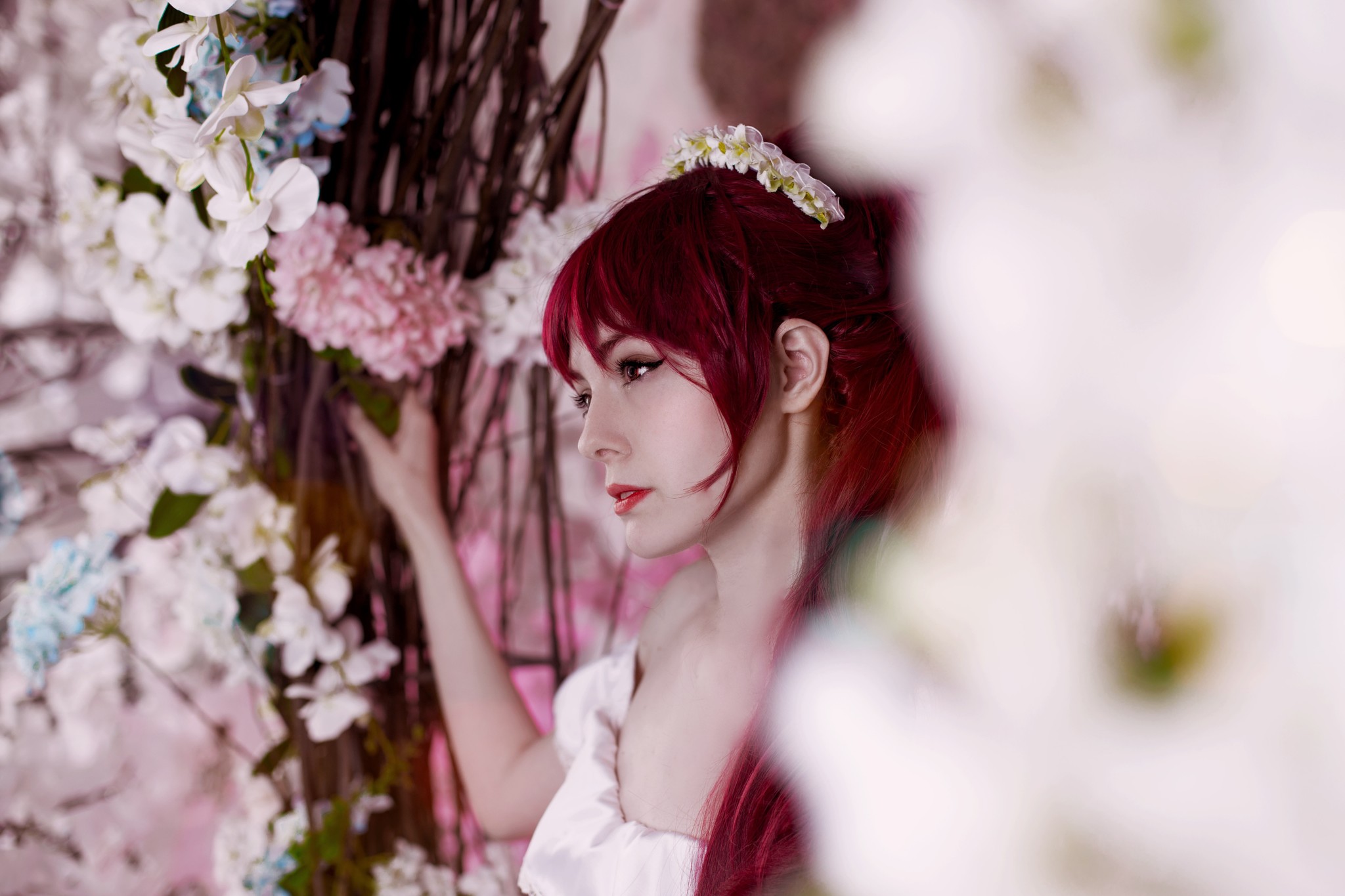 Mahou shoujo MadokaMagica - My, Cosplay, Anime, , , Mahou Shoujo Madoka Magica, Sakura Kyouko, Longpost