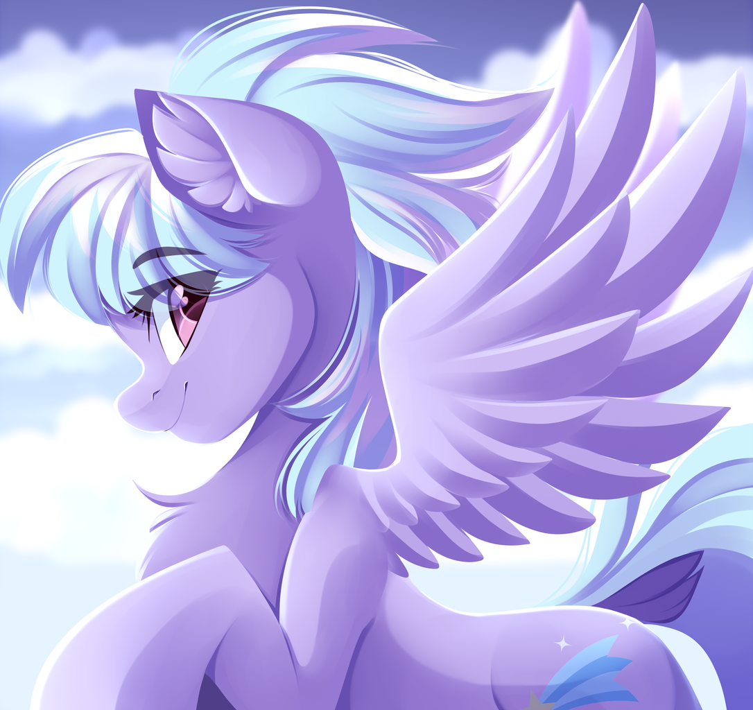 cloudchaser - My little pony, Cloudchaser, PonyArt, Airiniblock