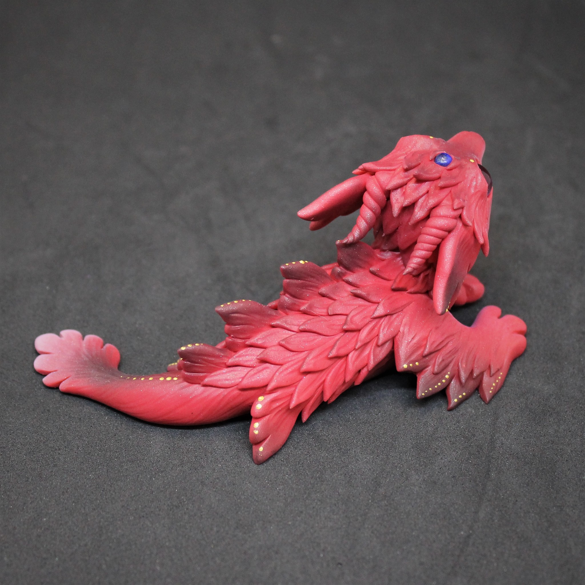 Coral - My, Needlework without process, Лепка, Polymer clay, The Dragon, Handmade, Longpost