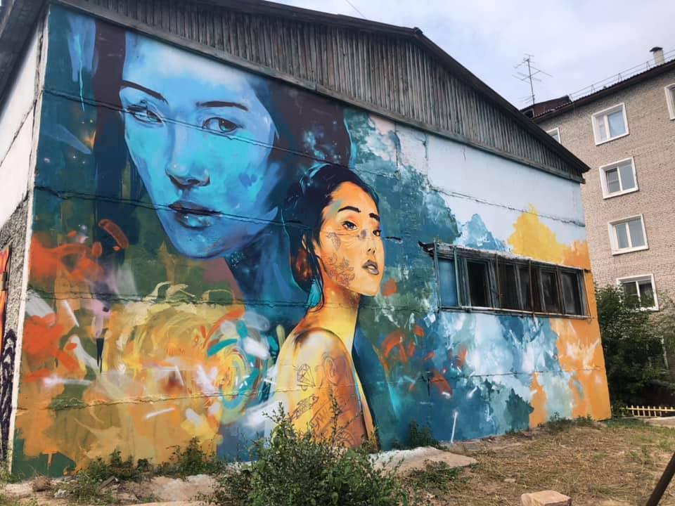 Project Buryatia in colors. - Graffiti, Ulan-Ude, news, Longpost