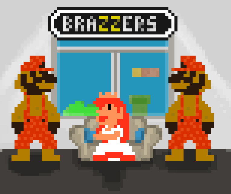 Brazzers - My, Brazzers, Mario, Princess, Dendy, Parody