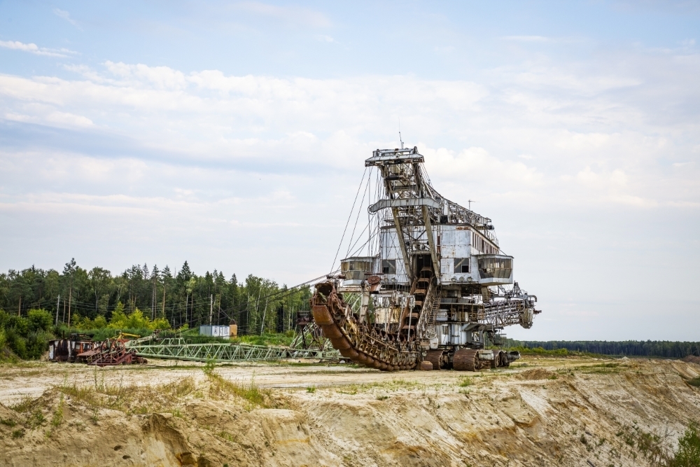 Moscow region giant: the legendary excavator will die soon - Excavator, Technics, Longpost