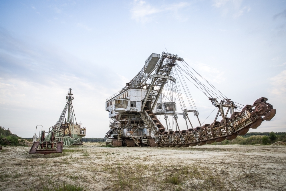 Moscow region giant: the legendary excavator will die soon - Excavator, Technics, Longpost