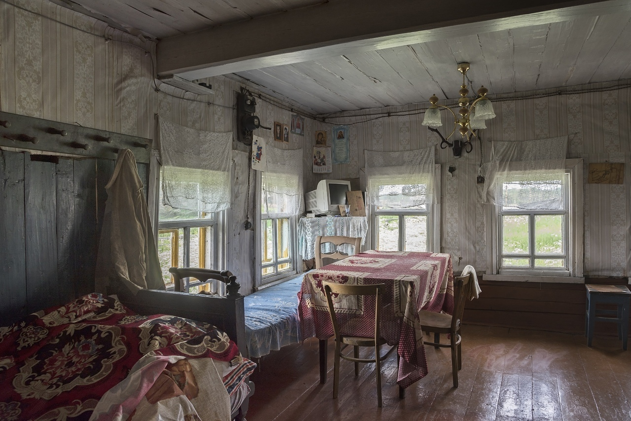 abandoned house, - The photo, House, Old man, Longpost