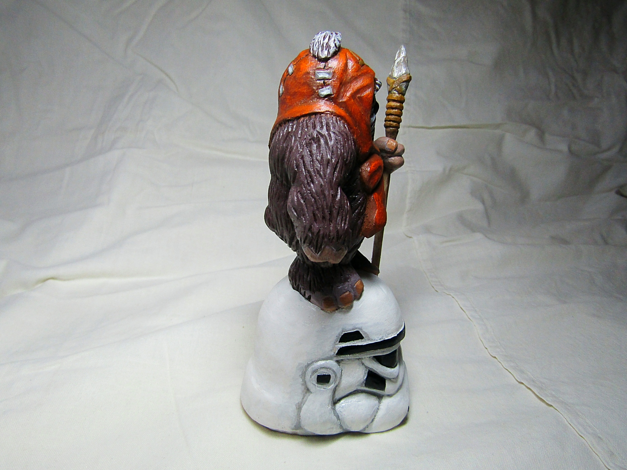 Little Ewok - My, Star Wars, Ewoks, Wood carving, Longpost