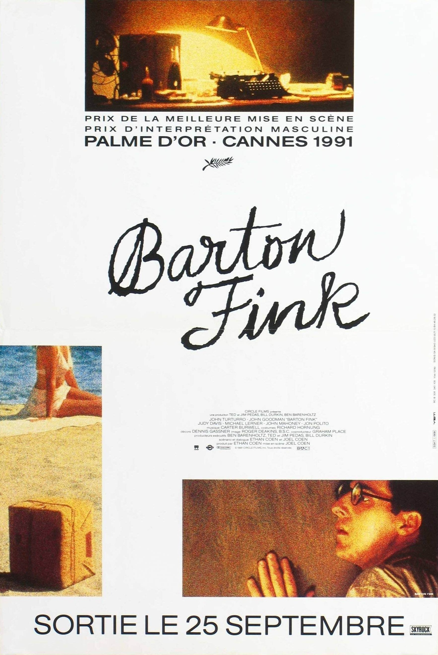 Barton Fink, 1991 - Моё, Бартон Финк, Коэн, Драма, Триллер, Фильмы, Джон Туртурро, Джон Гудман, Комедия, Длиннопост