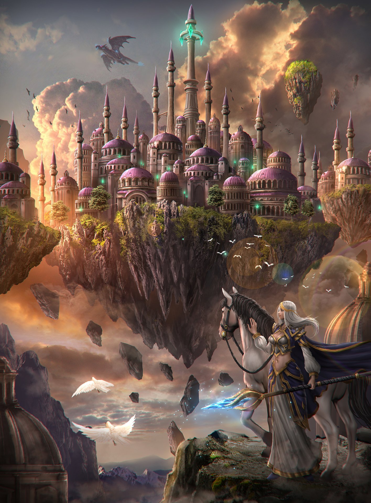 Dalaran - Dalaran, Jaina Proudmoore, Art, 