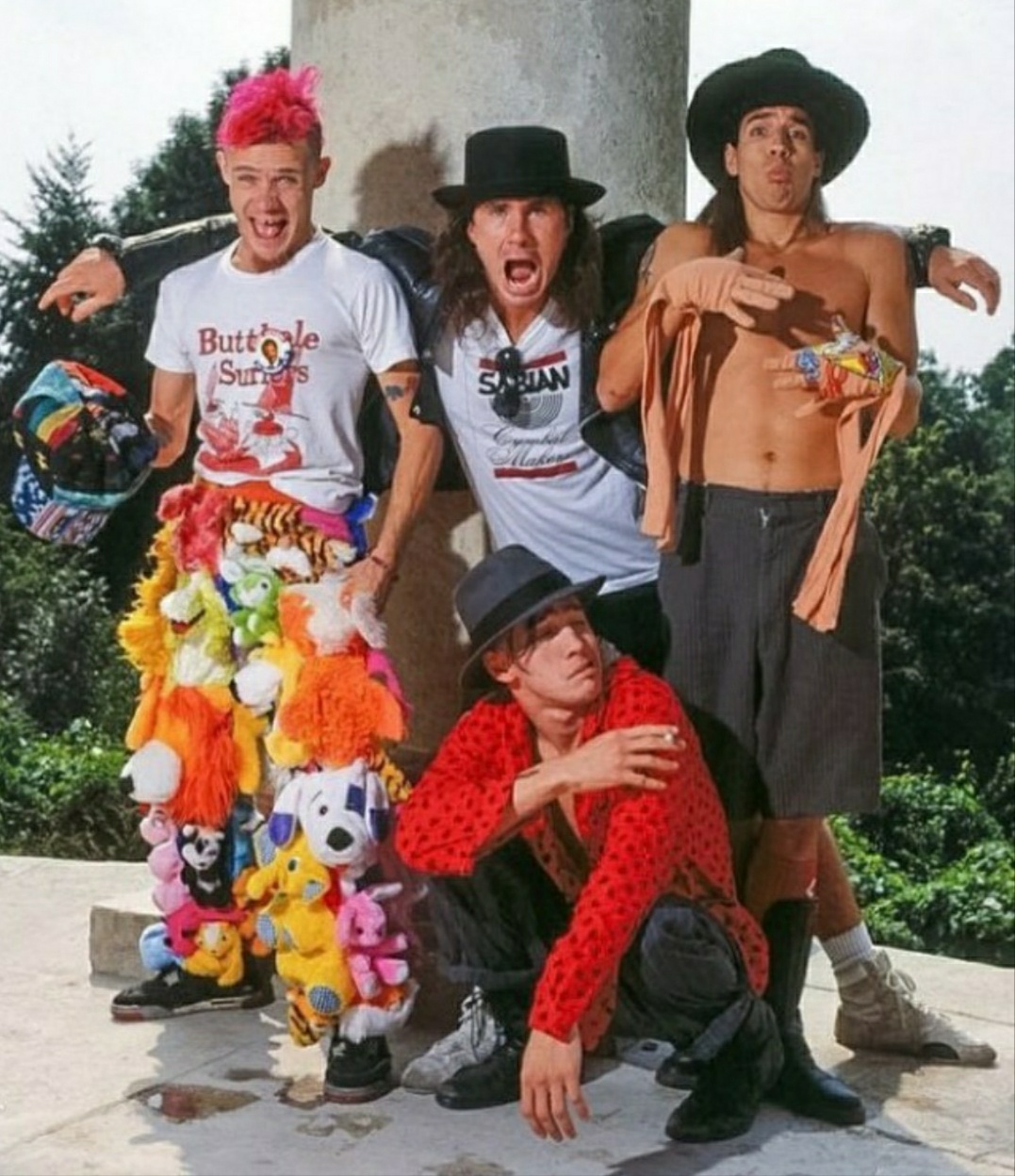 Red hot chili peppers, 1989 | Пикабу