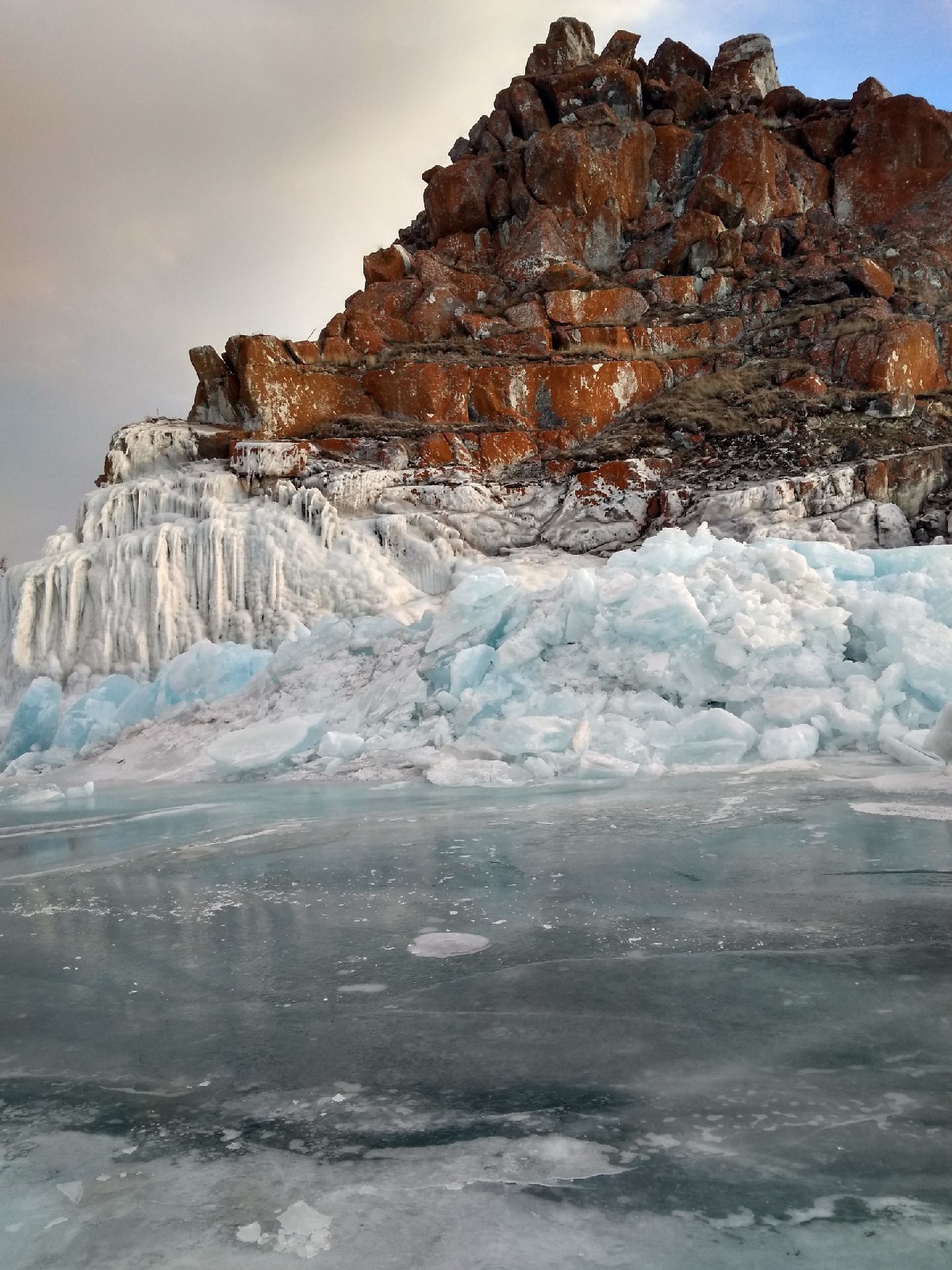 Fabulous beauty of Baikal - My, Landscape, Travels, Baikal, Russia, Ice