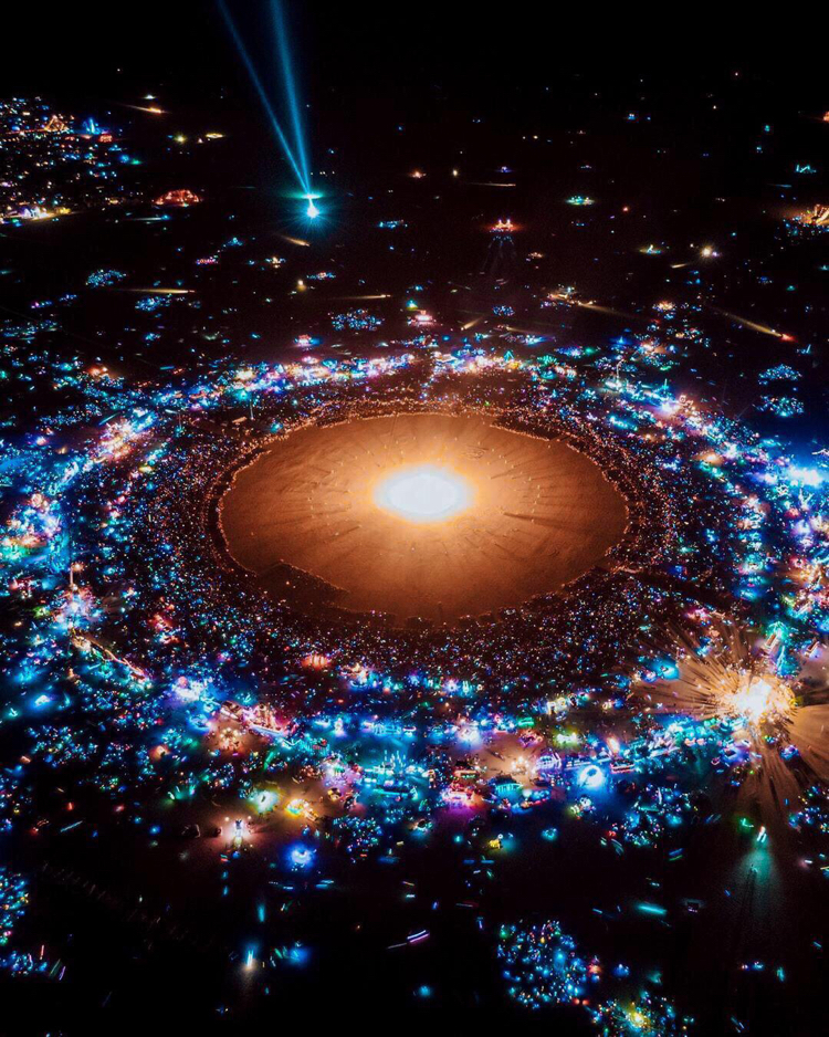 Photos from the festival “Burning man” - Reddit, The photo, Burning man