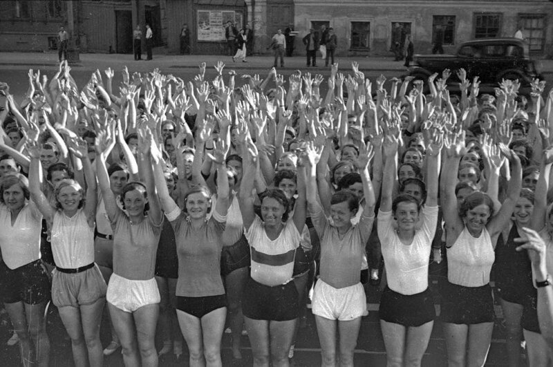 15 black and white shots showing the face of Soviet sports - Sport, Longpost, Old photo, the USSR