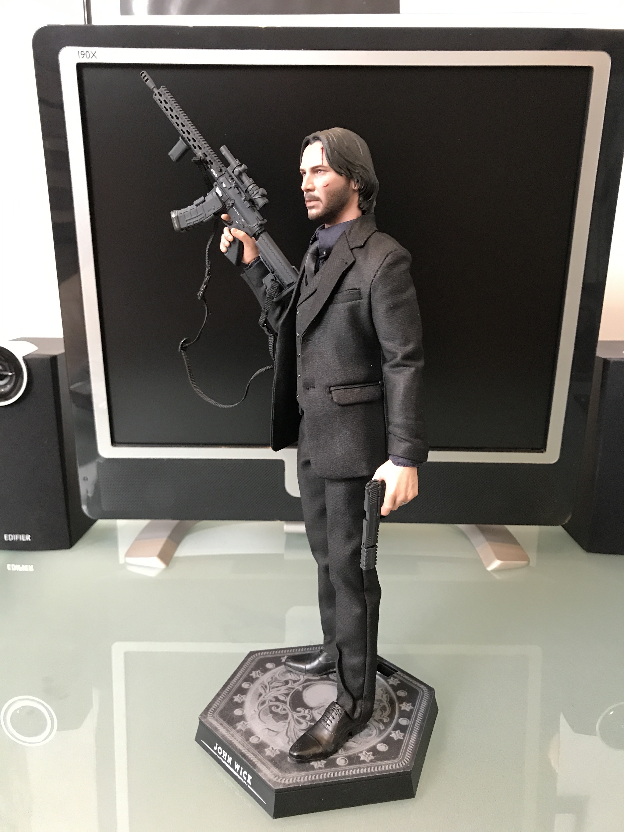 I know they love Keanu. - My, Figurine, Keanu Reeves, John Wick, Neo, Matrix, Hot Toys, Collection, Longpost, Figurines