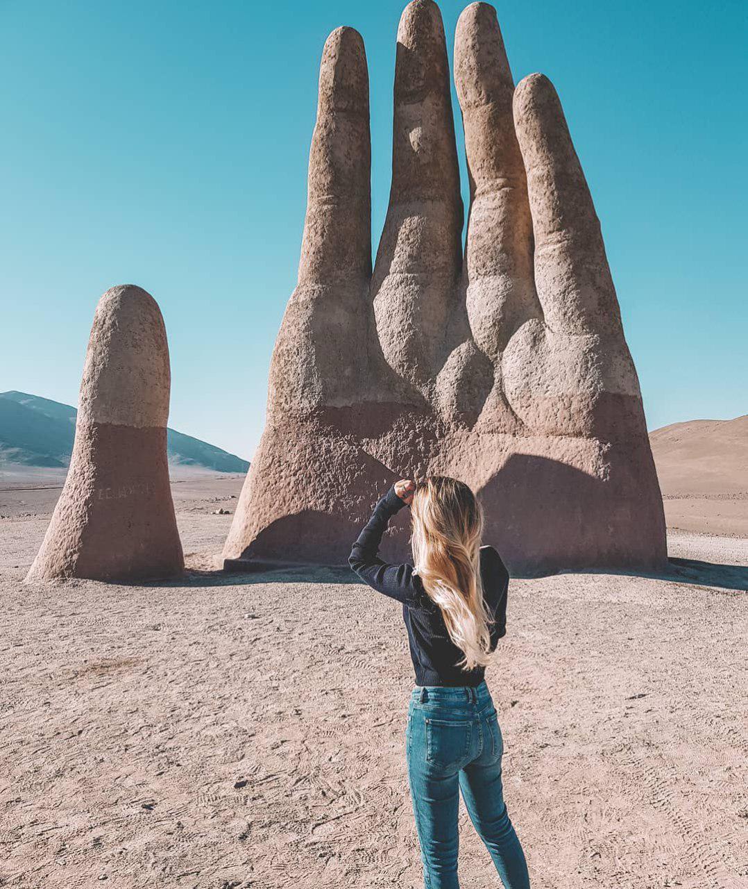 As if the desert stretches to the sky) - Chile, Sculpture, Desert, Longpost