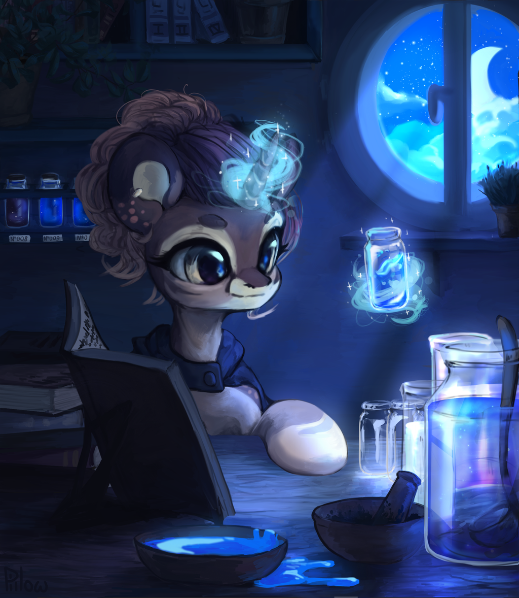 Creating dreams - My little pony, Original character, Graypillow