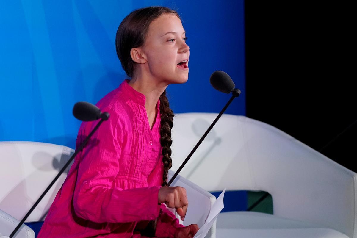 PIT - Greta Thunberg - Politics, Summit, UN, Video, GIF, Mat, Longpost, Greta Thunberg, Olga Misik