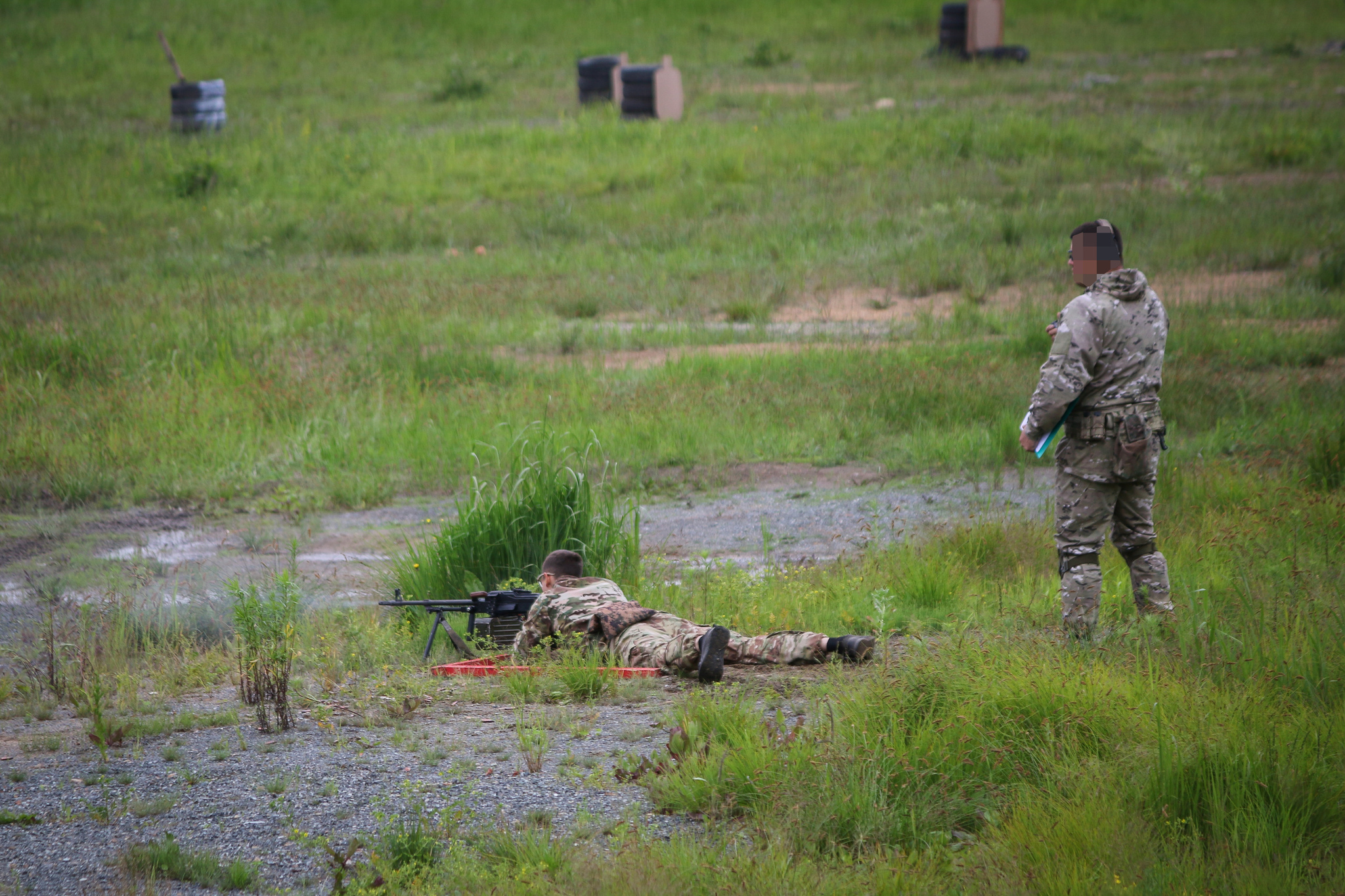 Championship in practical shooting from a machine gun. - My, Shooting, Weapon, Machine gun, Army, Pacific Fleet, Competitions, Practical shooting, Special Forces, Video, Longpost