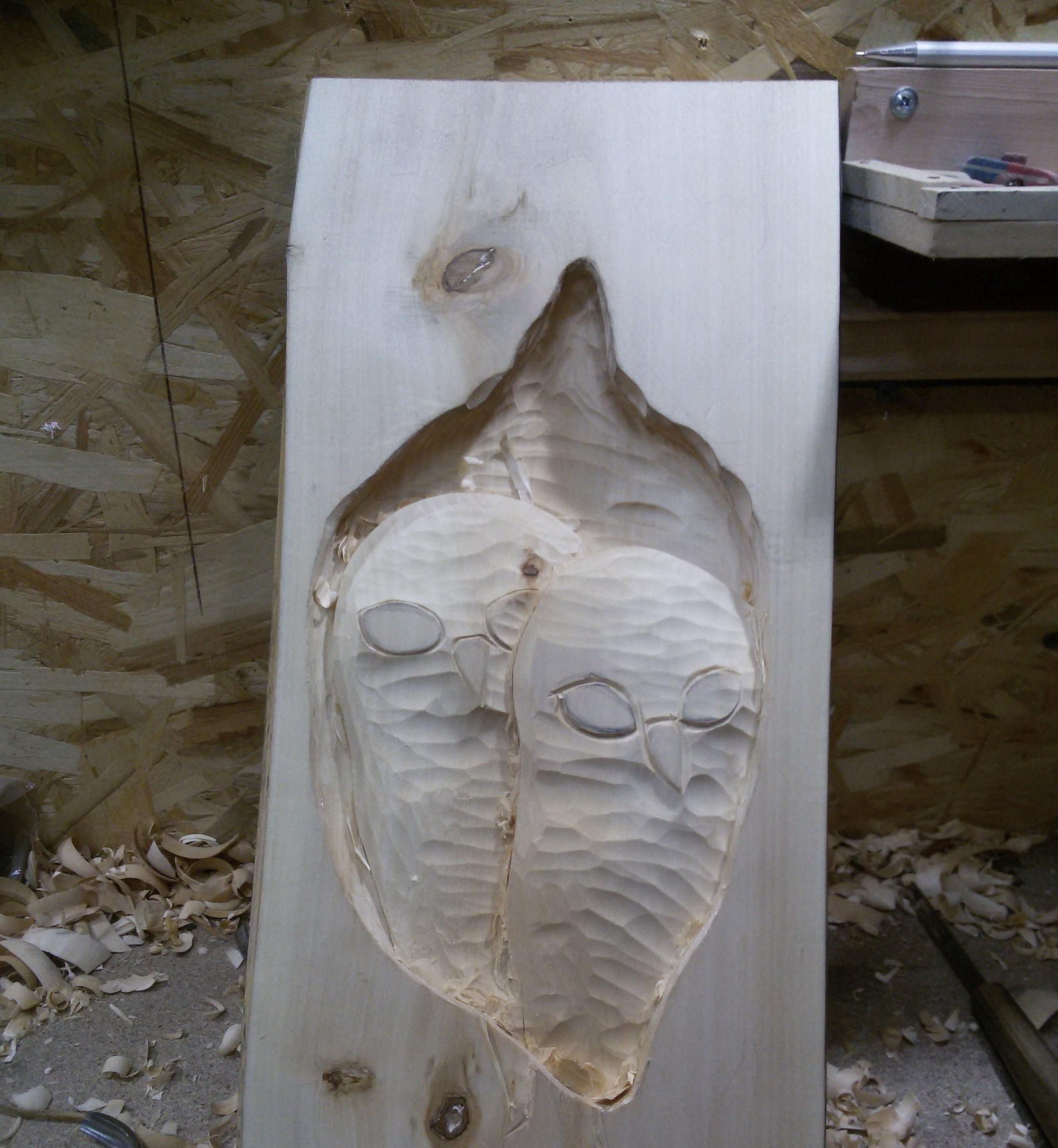 How to carve an owl - Wood carving, Owl, Master, Longpost