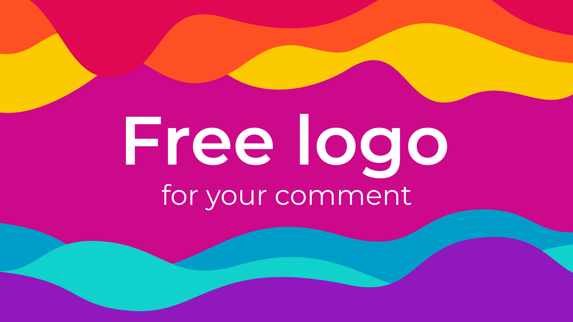 Free logo for your comment - My, Logo, Freebie, Is free, Longpost