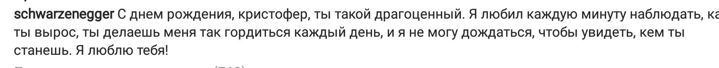 Шварценеггер поздравил сына с др! - Голливуд, Арнольд Шварценеггер, Дети, Длиннопост