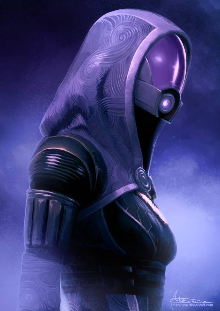 Tali Zorah - Mass Effect, Tali Zorah, Арт, Mabiruna