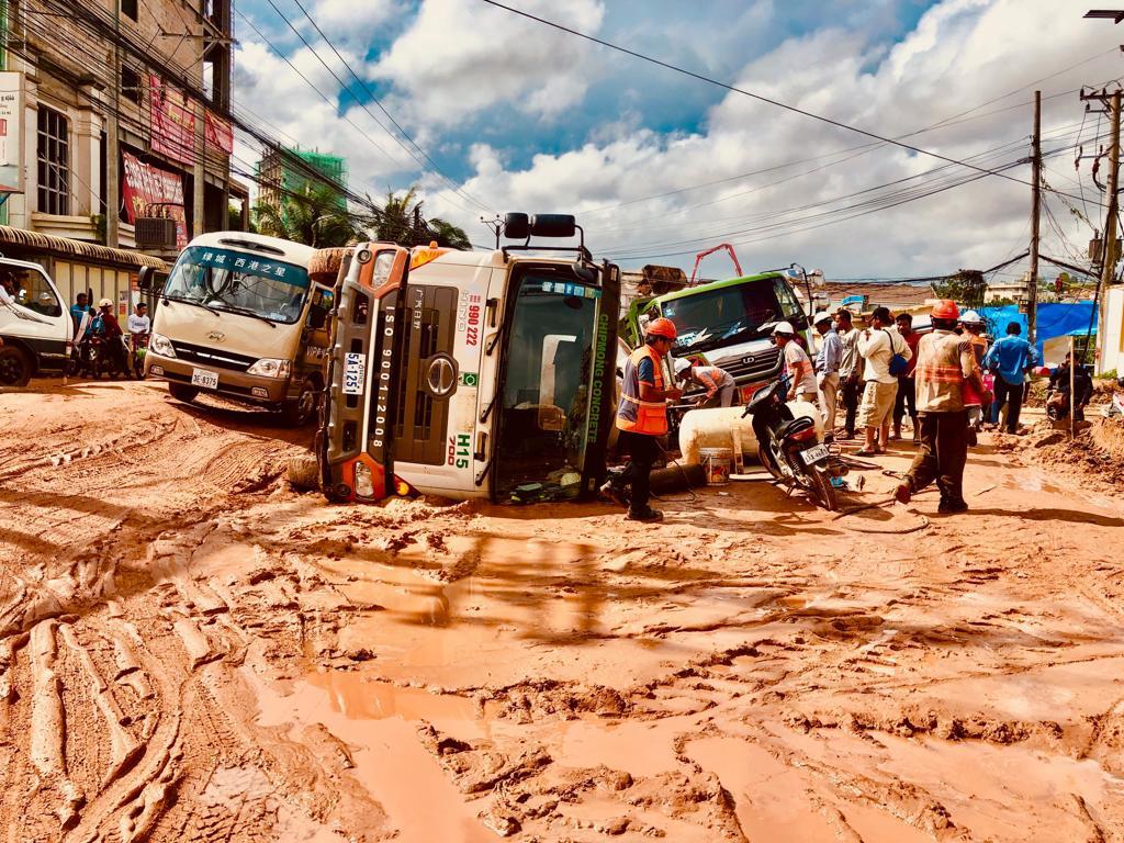 Cambodia, Preah Sihanouk (25 photo) - My, Sihanoukville, , Cambodia, Road, Longpost