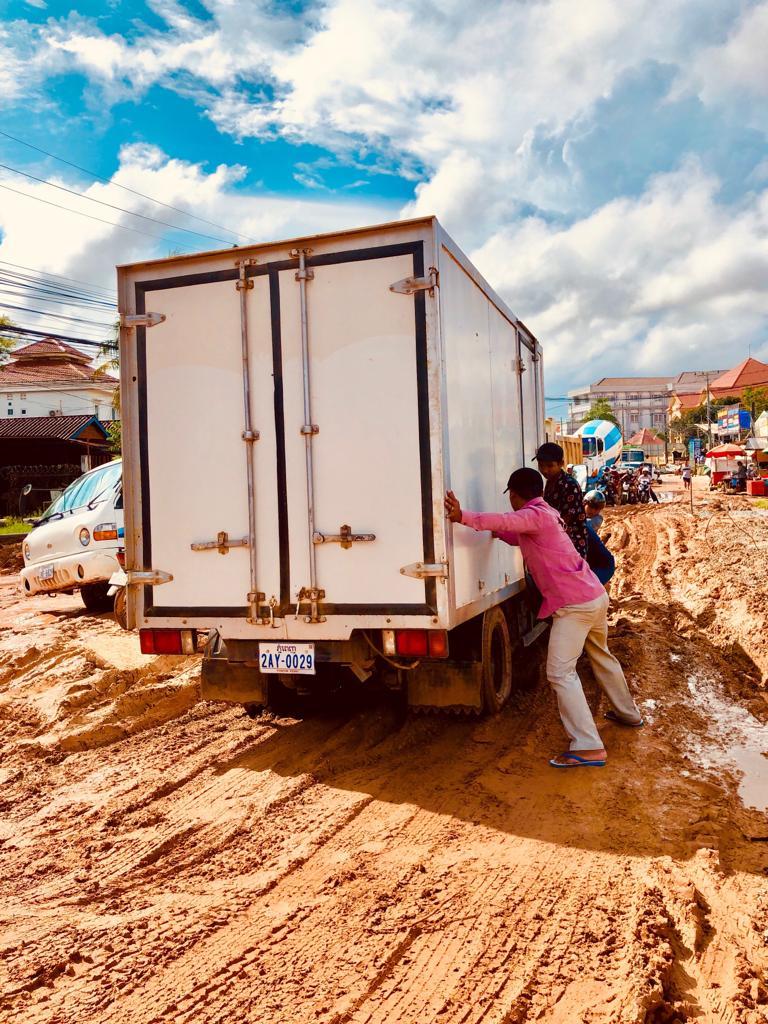 Cambodia, Preah Sihanouk (25 photo) - My, Sihanoukville, , Cambodia, Road, Longpost