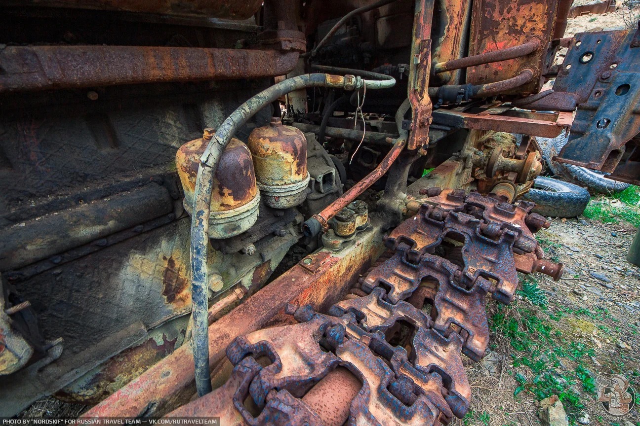 Cemetery of Equipment Just textured rusty equipment in the mountains of Transcaucasia - My, Urbex Armenia, Abandoned, Cemetery of Machinery, Urbanphoto, Longpost