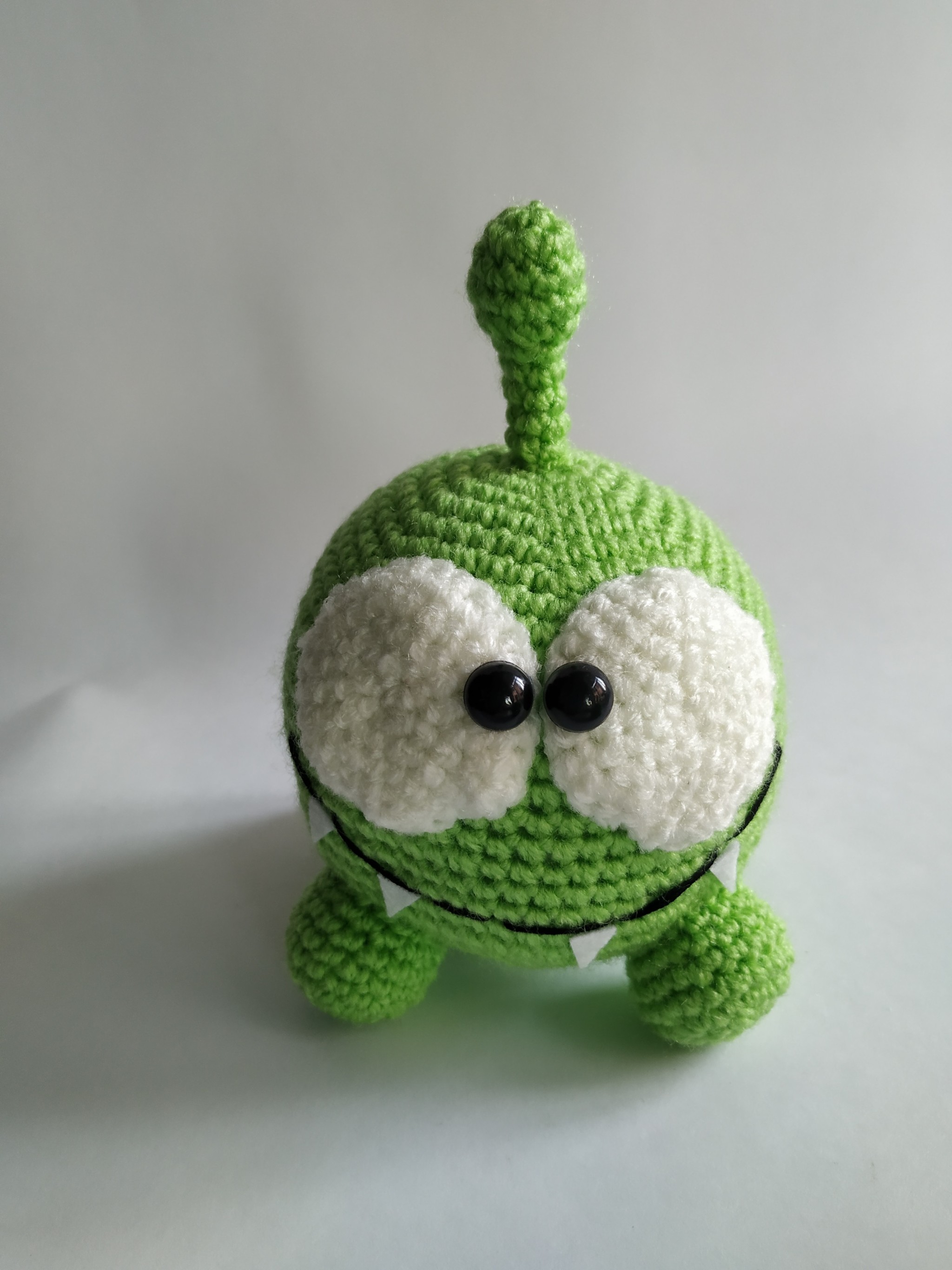 Om Nyam - My, Om-Nom-nom, Knitted toys, Toys, Handmade, Longpost, Cut the Rope