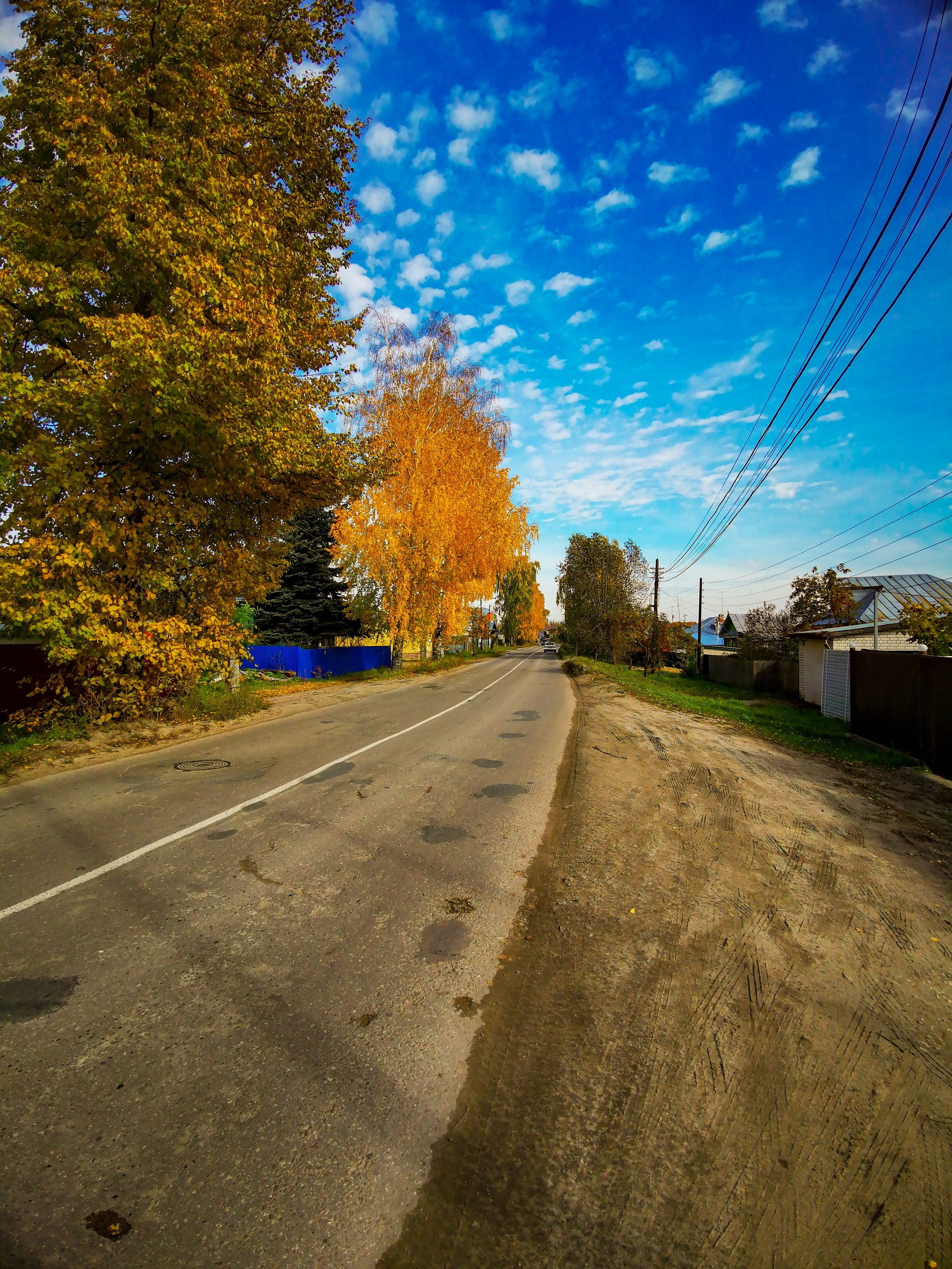 Autumn sketches - My, Dzerzhinsk, Mobile photography, Nature, Autumn, Longpost, What is autumn, Video, A bike