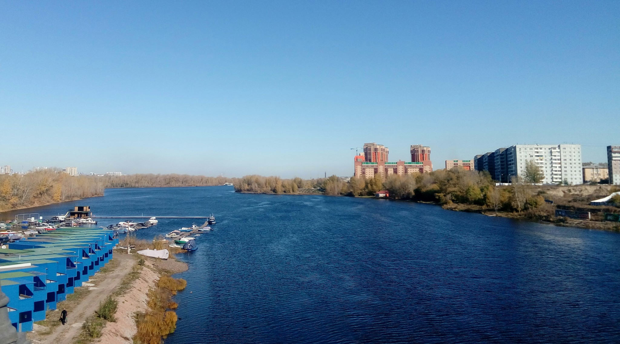 Дневной Красноярск - Моё, Красноярск, Енисей