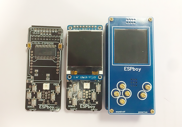 ESPboy gadget for retro games and experiments with IoT - My, Esp8266, With your own hands, Arduino, Gamedev, Microcontrollers, Video, Longpost