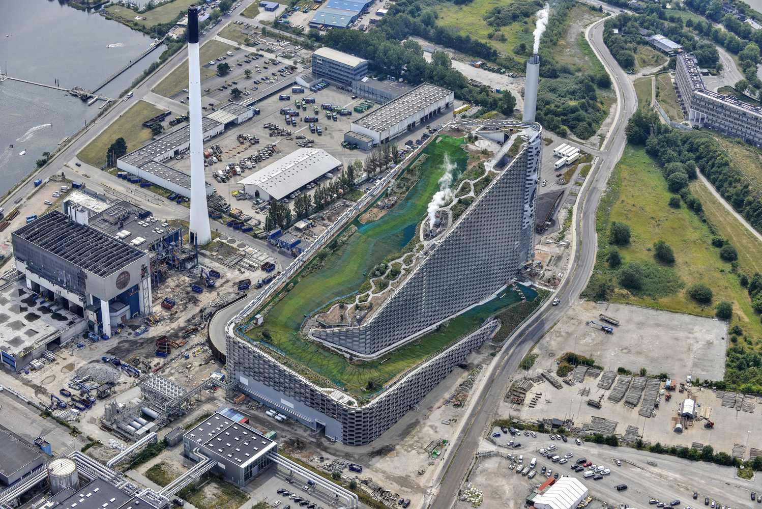 Waste incineration plant in Copenhagen. - Copenhagen, Ecology, Waste recycling, Longpost