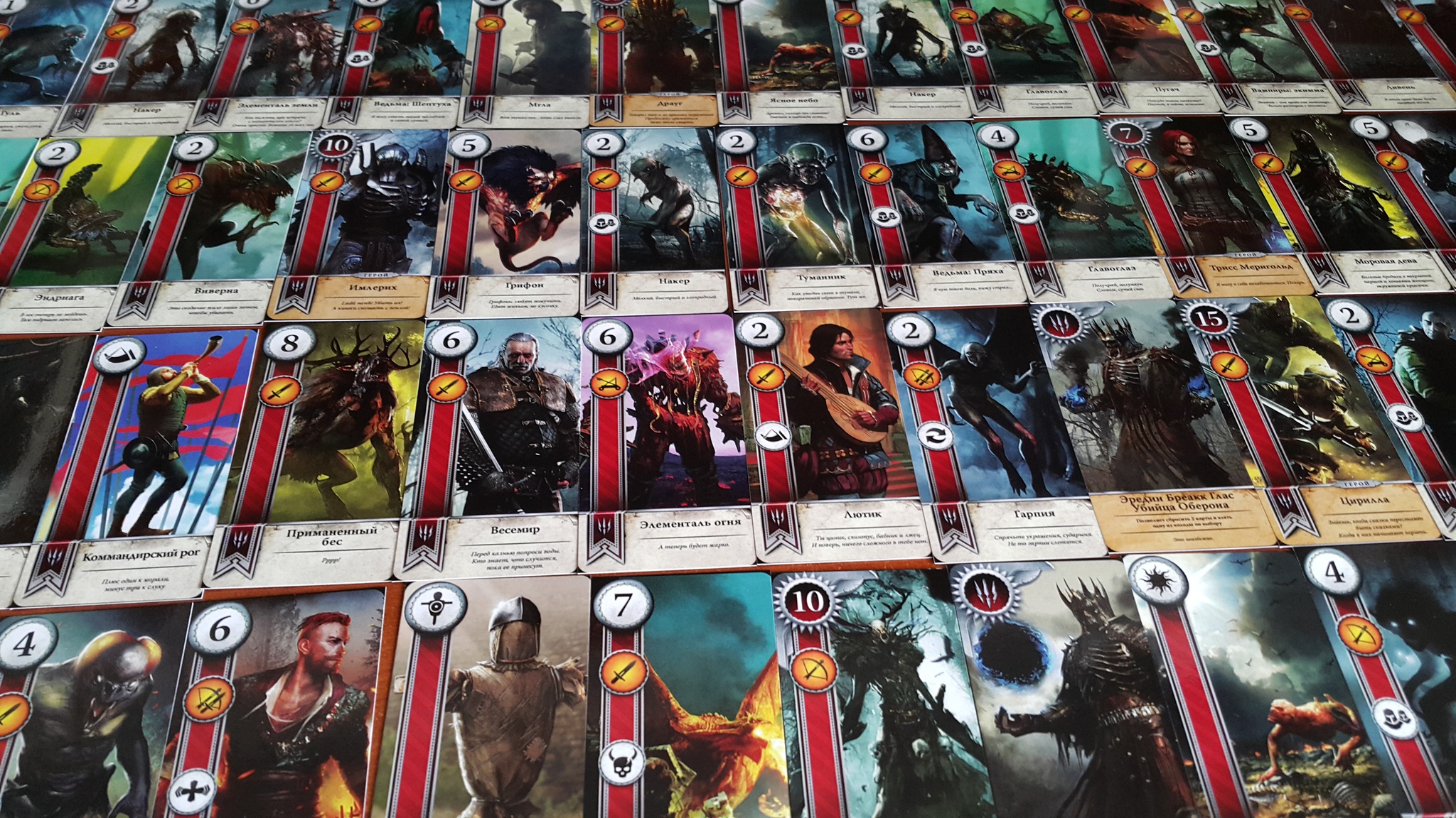 Gwent with your own hands. - My, Witcher, Gwent, Board games, With your own hands, Longpost