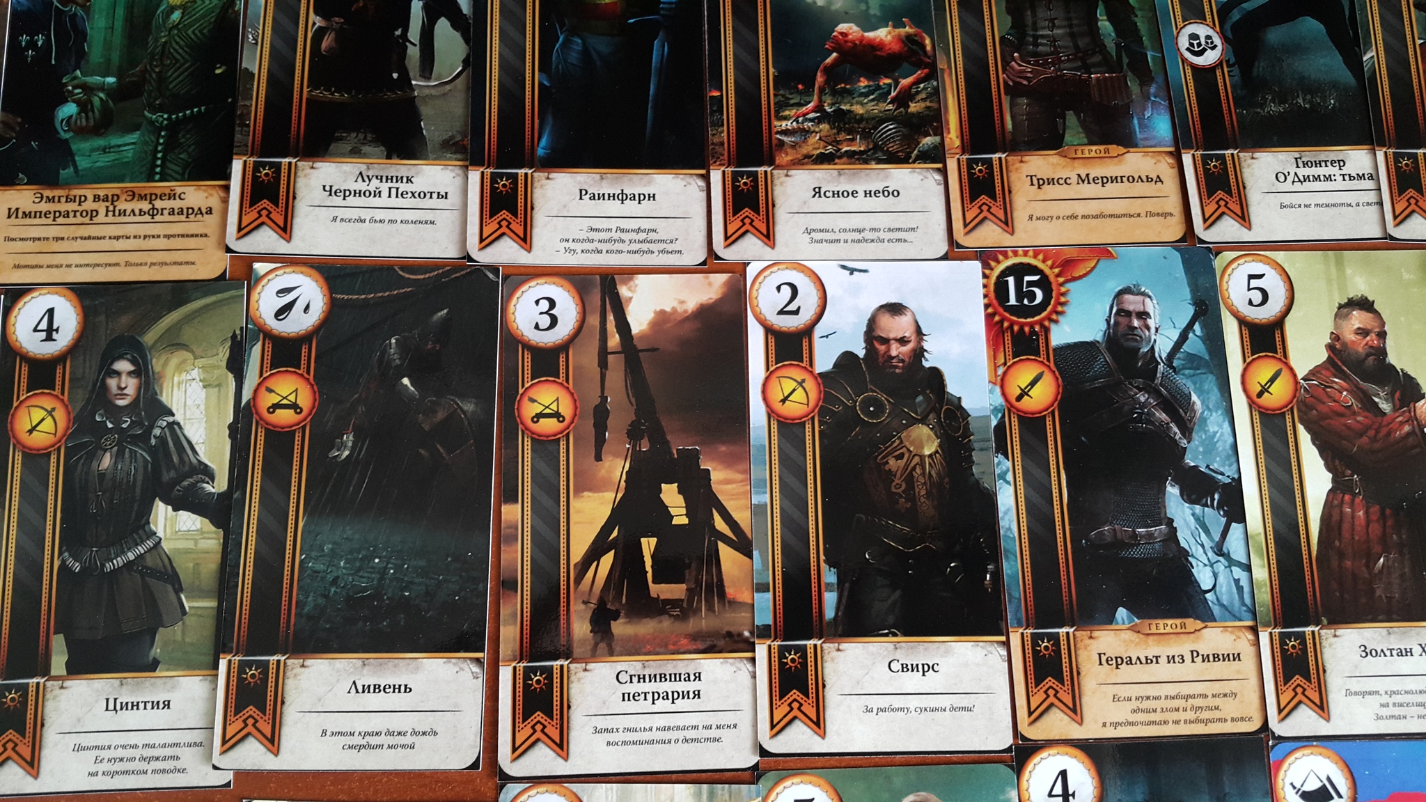 Gwent with your own hands. - My, Witcher, Gwent, Board games, With your own hands, Longpost