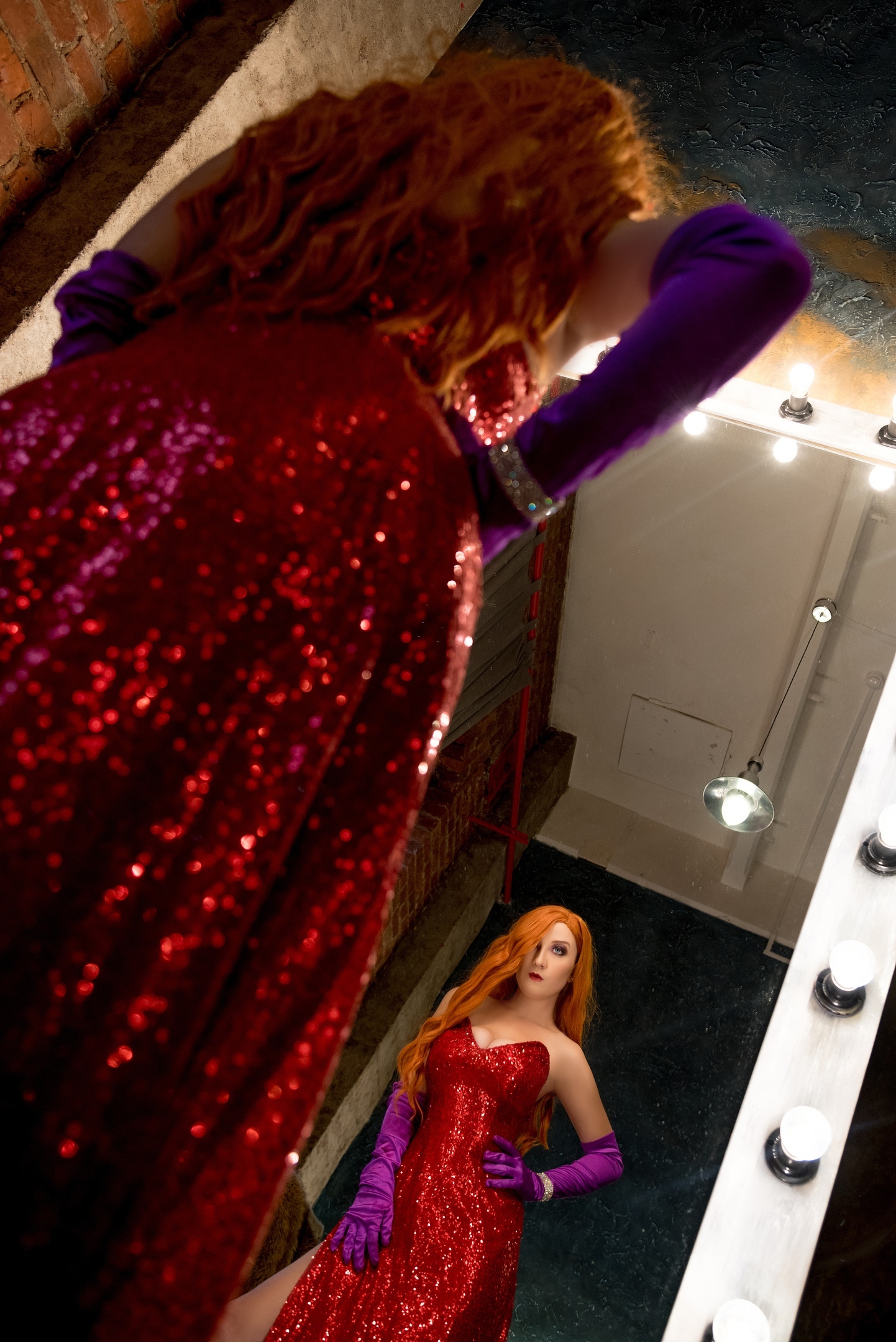 Jessica Rabbit cosplay - Моё, Косплей, Русский косплей, Джессика Рэббит, Длиннопост