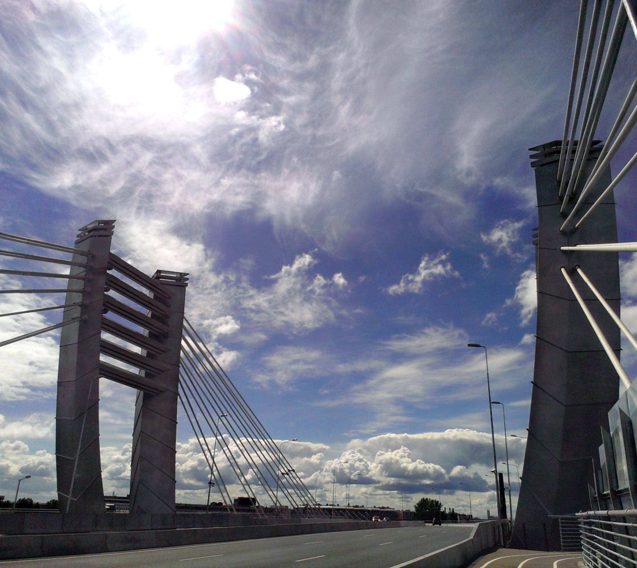 Betancourt Bridge - My, The photo, Betancourt Bridge, Sky, Clouds, Summer, Longpost