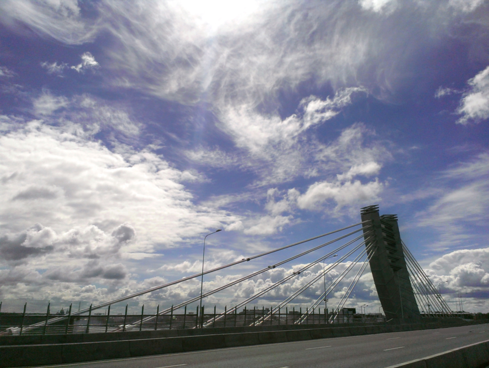 Betancourt Bridge - My, The photo, Betancourt Bridge, Sky, Clouds, Summer, Longpost