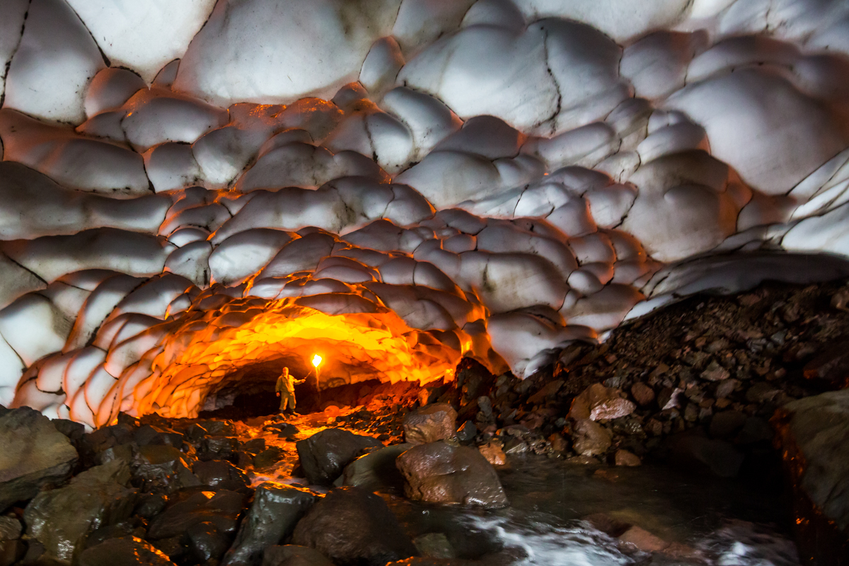 Kamchatka caves - My, Kamchatka, Caves, Travels, Nature, Landscape, Volcano, Longpost