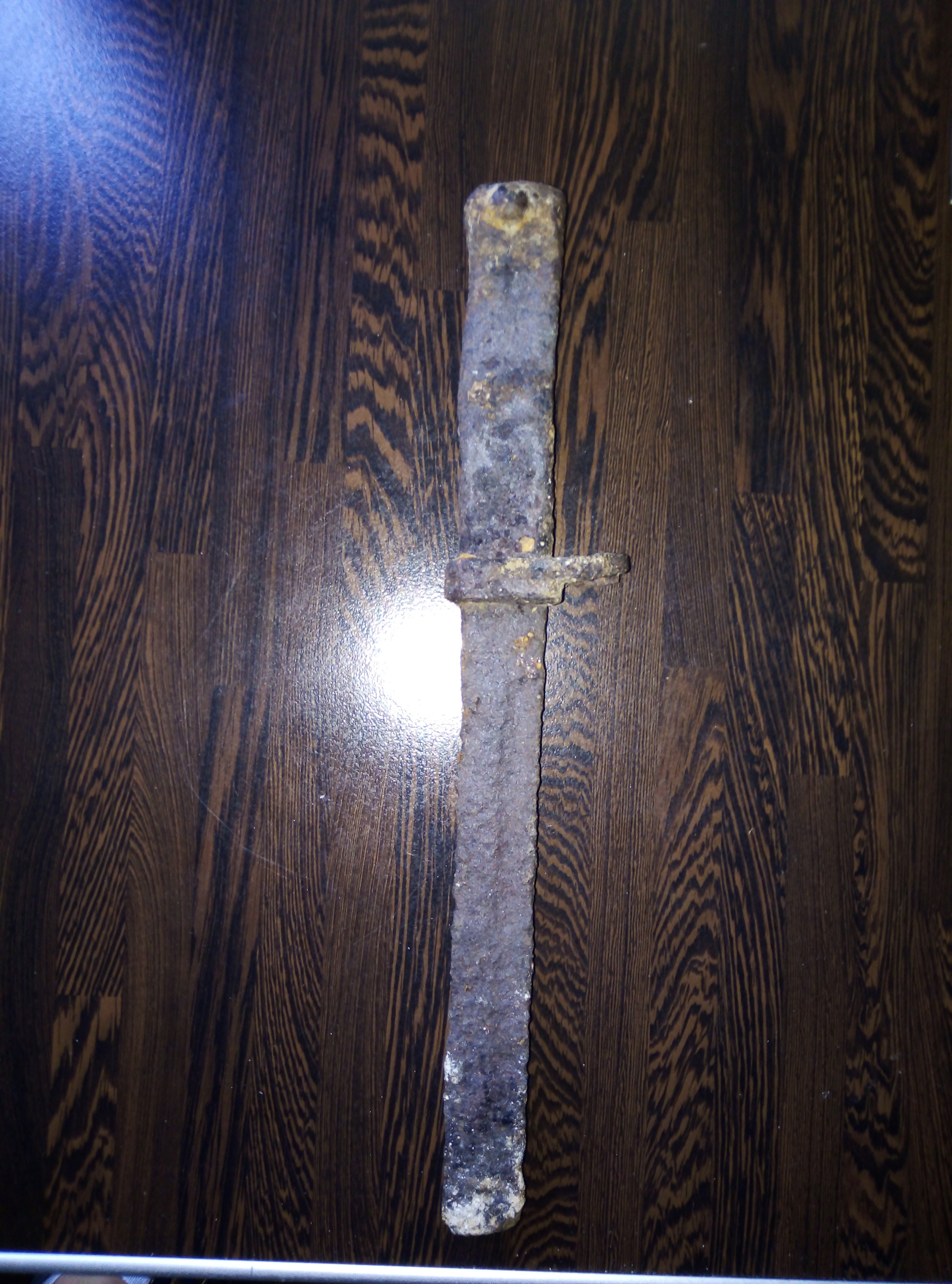 Interesting find - My, Bayonet-Knife, What's this?, Old man, Weapon, Longpost