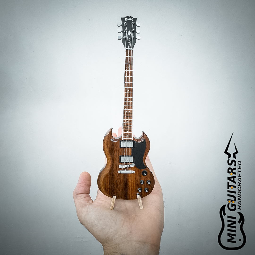 Мини гитара Gibson SG - Моё, Минигитара, Рукоделие без процесса, Сувениры, Своими руками, Гитара, Миниатюра, Длиннопост