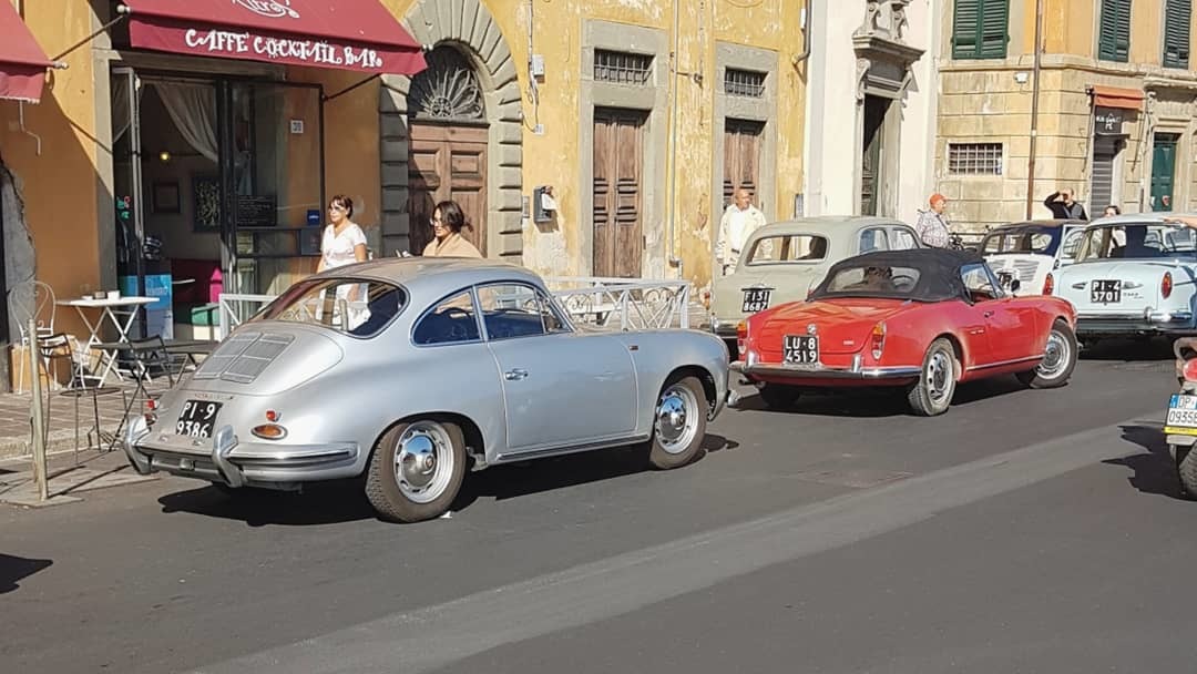 Retro - My, Retro car, Italy, Pisa, Longpost