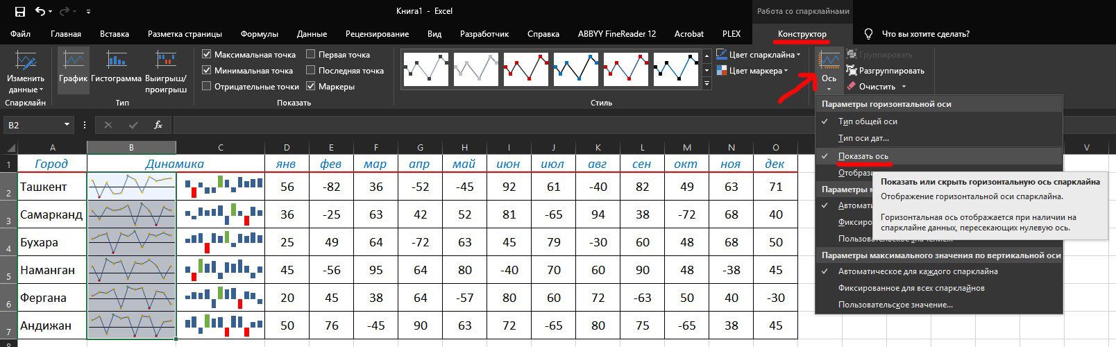 Спарклайны - Моё, Excel, Таблица, Лайфхак, Полезное, Длиннопост, Microsoft Excel