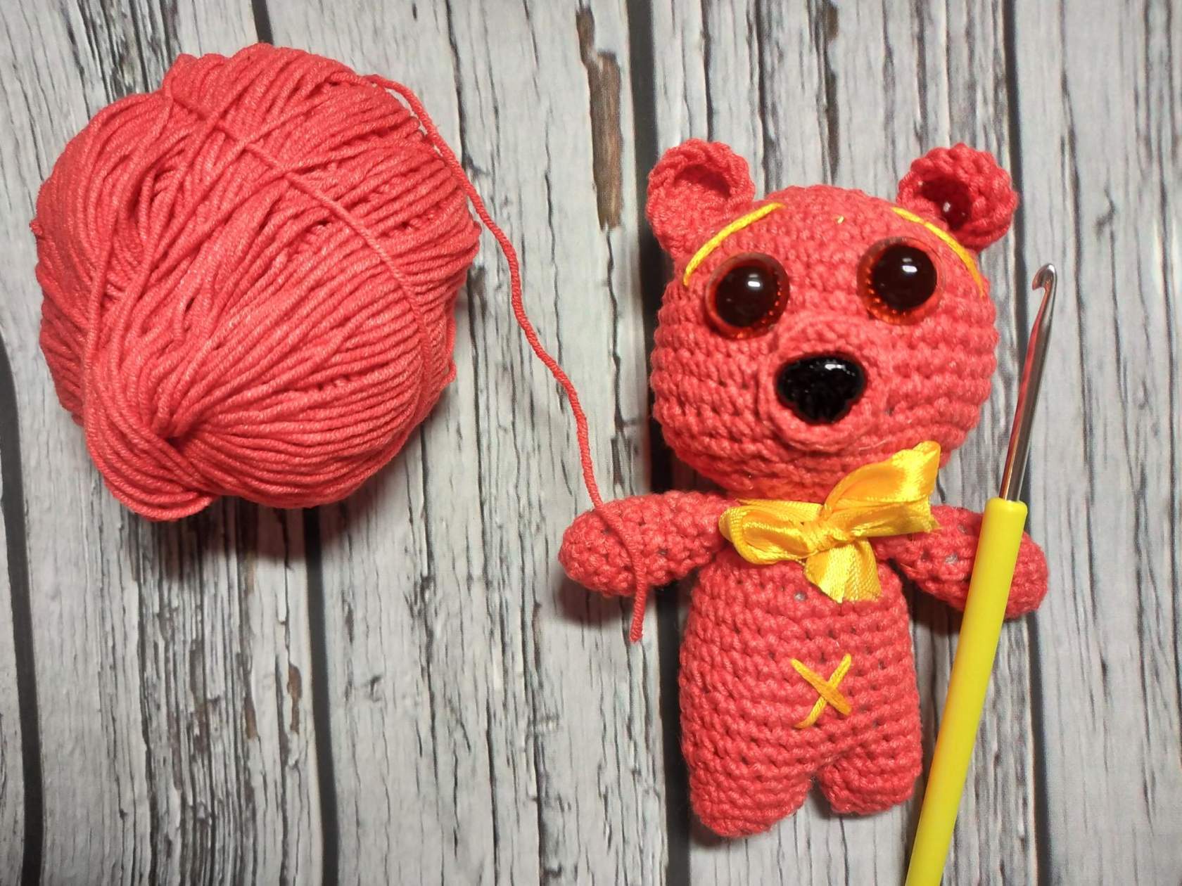 Follow your heart - My, Hobby, Needlework, Knitted toys, Longpost