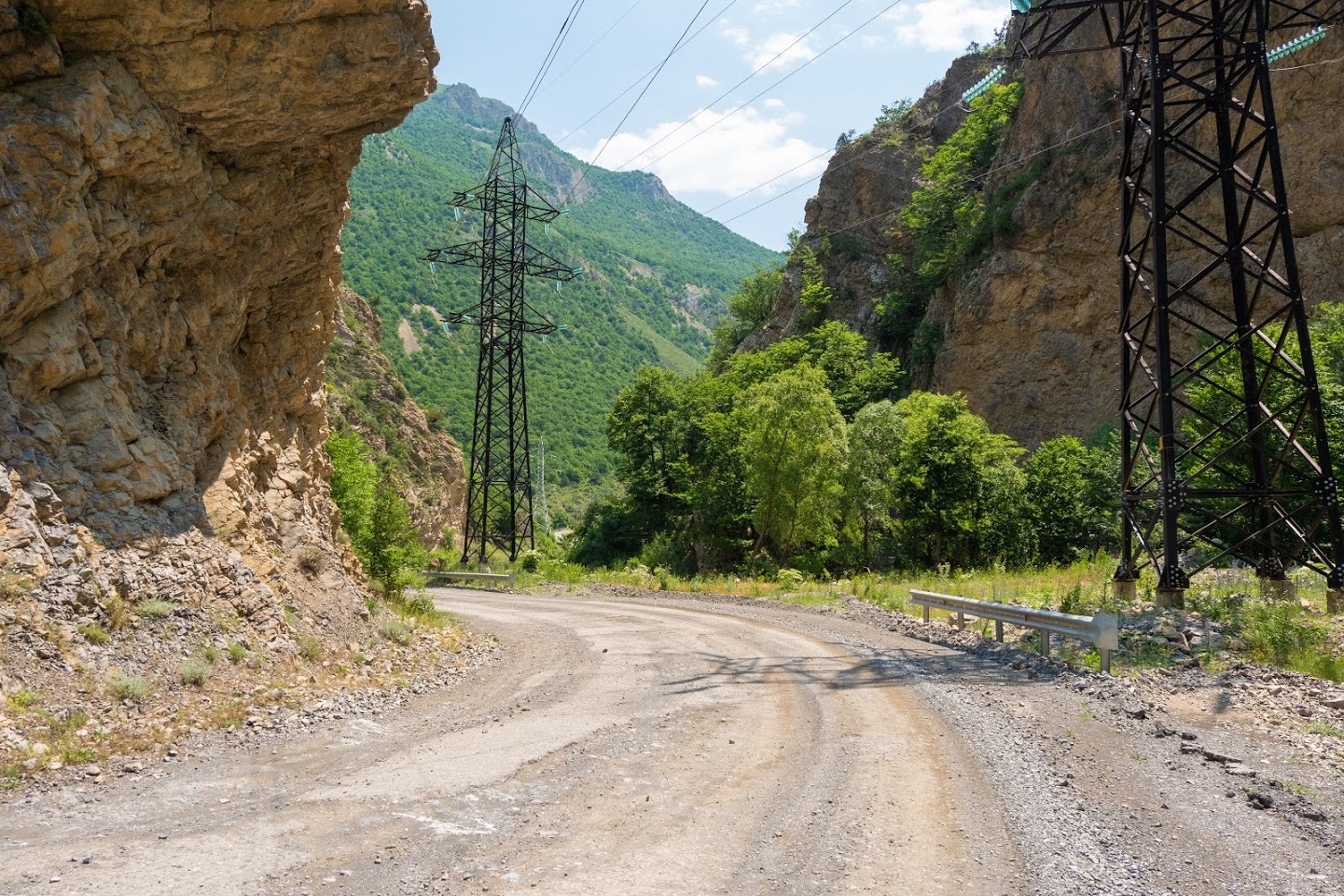 Karabakh landscapes and hot spring. - My, Travels, Nagorno-Karabakh, Armenia, Trip, The photo, Landscape, Longpost