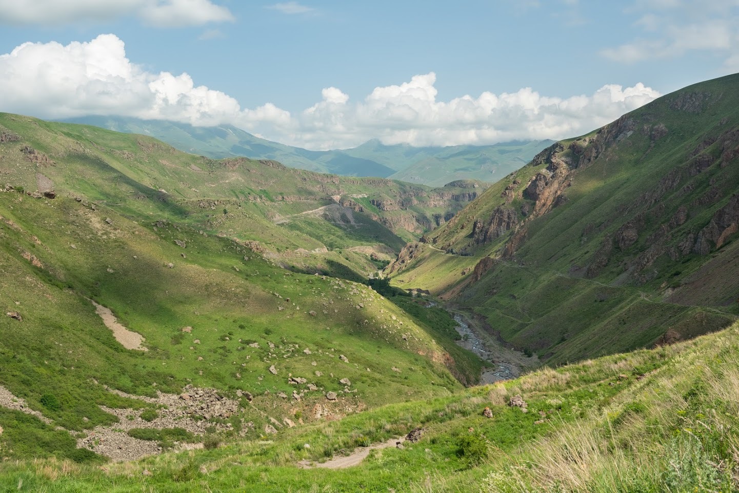 Karabakh landscapes and hot spring. - My, Travels, Nagorno-Karabakh, Armenia, Trip, The photo, Landscape, Longpost