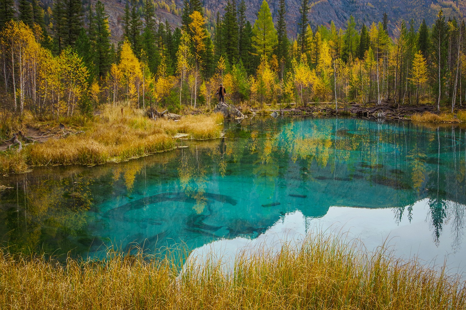 Geyser lake of Altai - My, Mountain Altai, Geyser Lake, Holidays in Russia, Camping, Travels, The photo, Michael, Longpost, Altai Republic