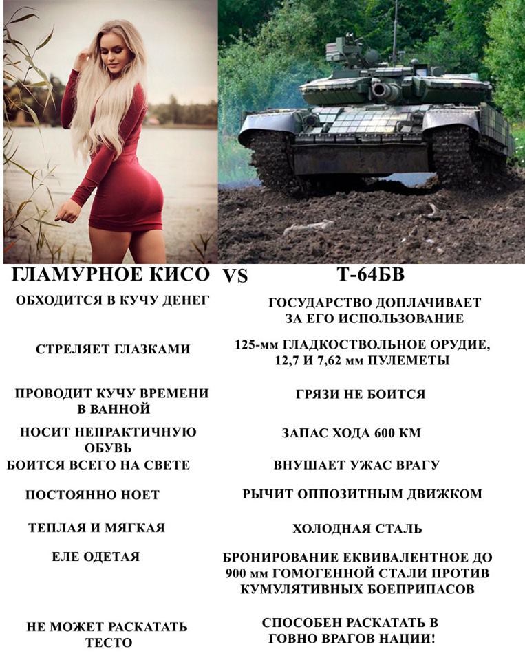 Shoots eyes - Glamor kitty, Tanks, Picture with text, Humor