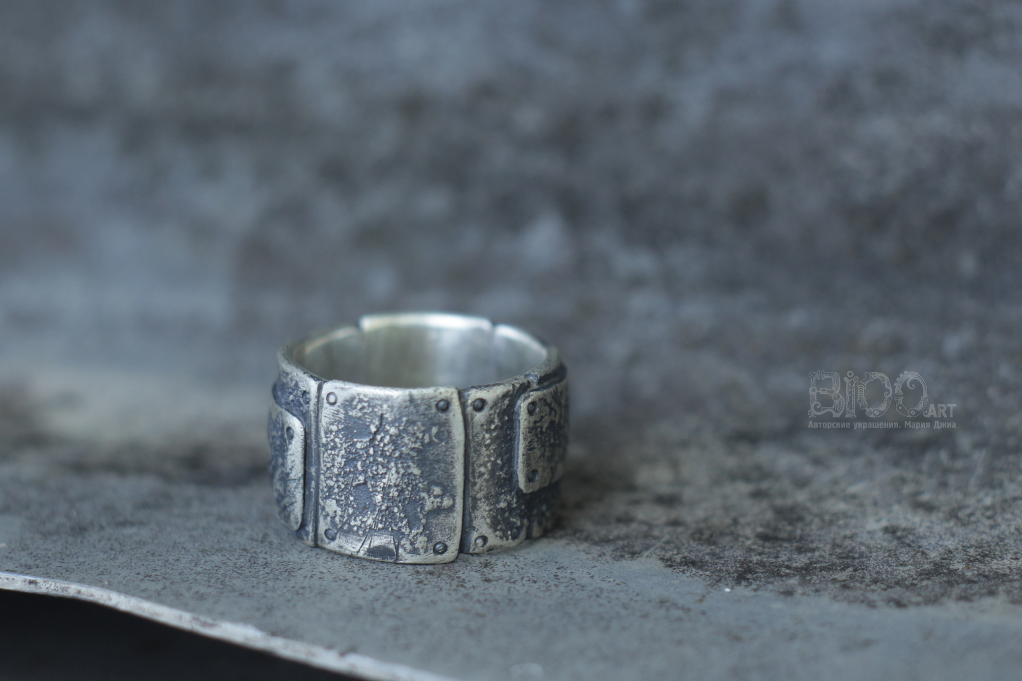 Rings textured, silver. Style - something fantastic) I have been looking for such for a long time and now I learned how to do it myself) - My, Ring, Handmade, Longpost